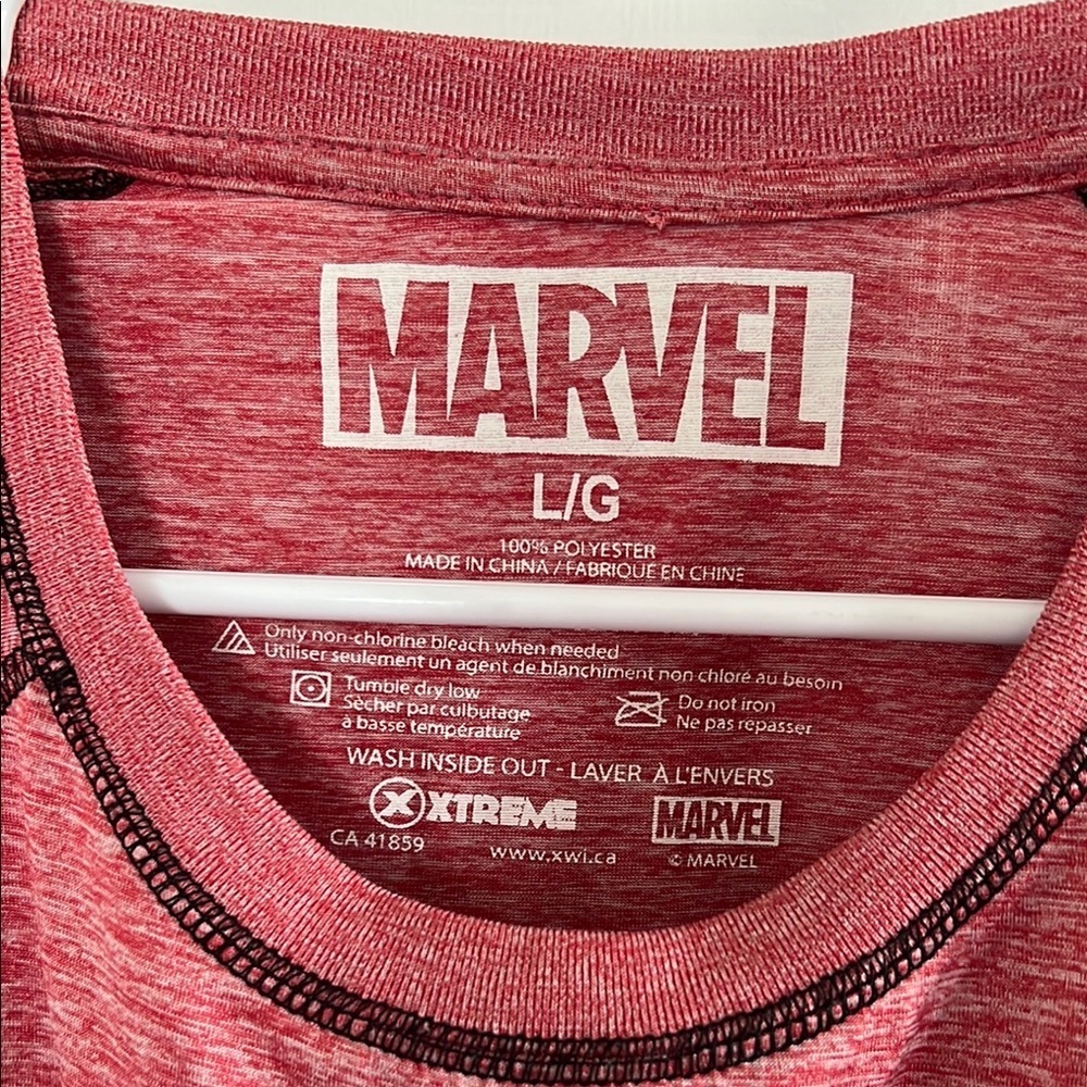 Marvel Spiderman Logo Men's Shirt - Picture 3 of 4